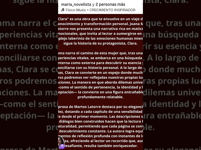 Vídeo relacionado con El diario de Clara (SIN COLECCION)