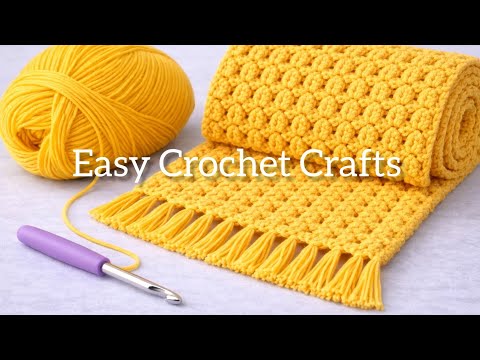 WOW! ONLY 2  ROWS! I've never seen this Easy Crochet Pattern before