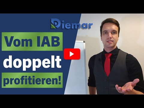 Einmal IAB bilden, zweimal Steuern sparen!