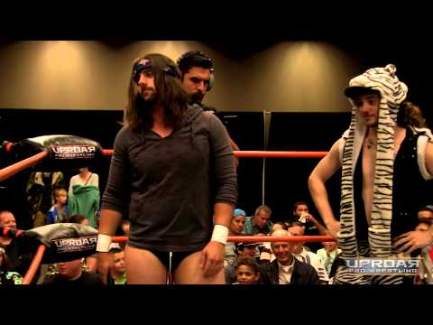 Eddie Graves and Alex Chamberlain in-ring Championship Belt Introduction