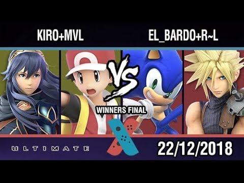 [SmashxRamboot Ultimate #1] Kiro+MVL Vs. El_Bardo+Robo~Luigi – Winners Final