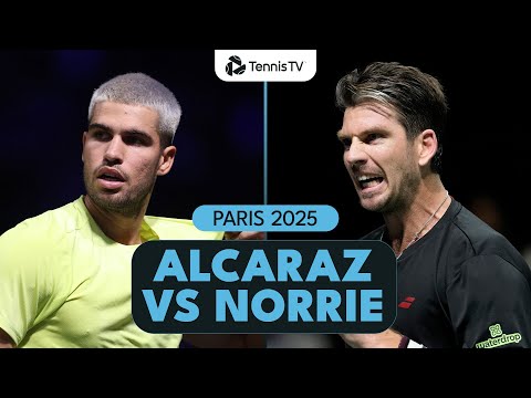 Cameron Norrie SHOCKS World No. 1 Carlos Alcaraz! | Paris 2025 Highlights