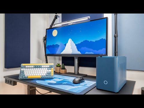 My Blue PC Desk Setup! (IQUNIX ZX-1 & A80 Review)