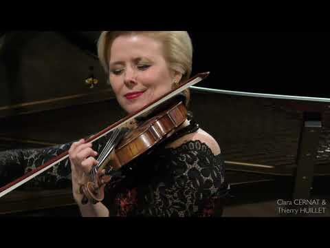 Granados "Spanish dance" (tr. violin and piano Kreisler) by Clara Cernat & Thierry Huillet