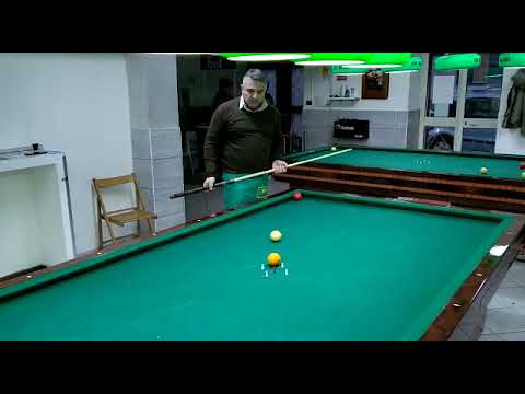 ESIBIZIONE BILIARDO DI MASSE' Raffaele Capuano