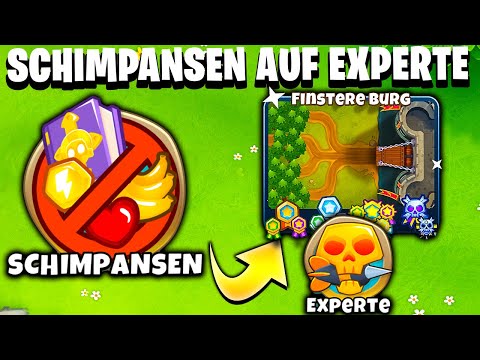 SCHIMPANSEN MODUS auf EXPERTEN MAP | Bloons TD 6 BTD6 Deutsch