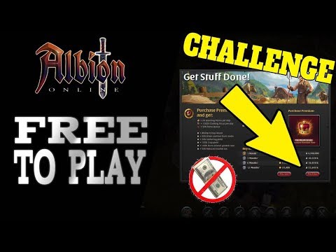 Albion Online | F2P to Premium - 3 Day Challenge (GET PREMIUM INSANELY FAST!)