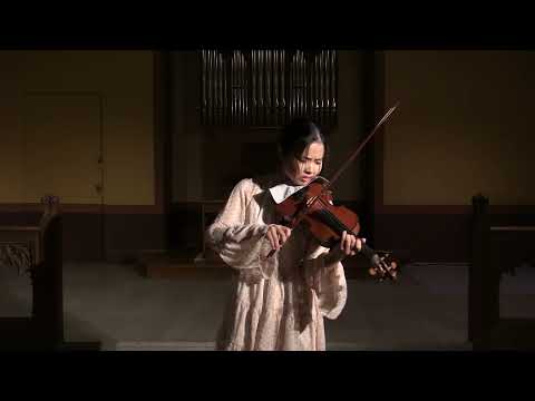 Hana Chang (18) Bach Violin Sonata No. 2. Grave