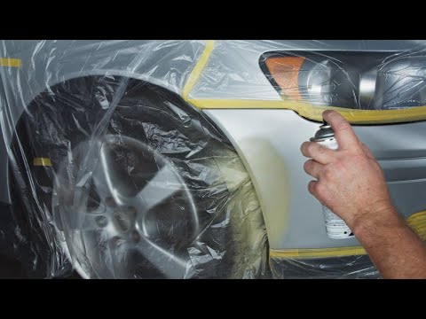 Wie repariert man eine beschädigte Stoßstange mit Sprühfarbe? (MOTIP Kompakt)