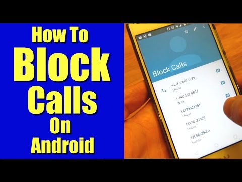 How to Block Calls on Android Phones without an App