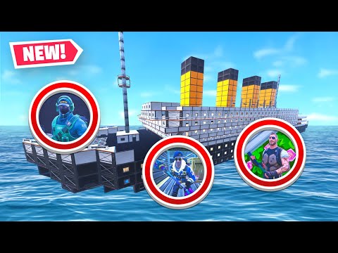 Titanic Hide Seek Map In Fortnite Titanic Hide Seek Map In Fortnite