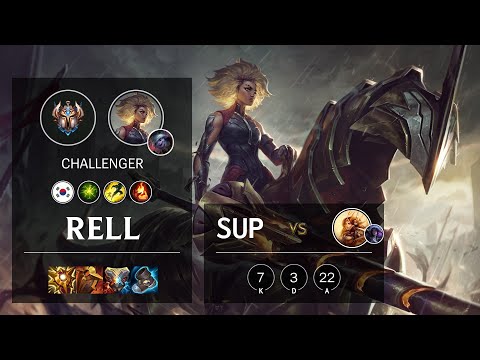 Rell Support vs Leona - KR Challenger Patch 11.7
