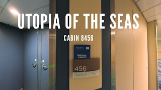 Utopia of the Seas Interior Cabin Tour 8456 (4K)
