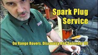 Range Rover P38 Spark Plug Service | Atlantic British Presents
