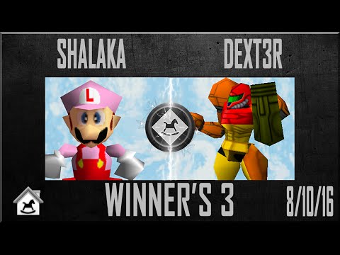 Darkhouse 12 - Shalaka (Luigi) Vs. dext3r (Samus) Super Smash Bros - SSB64