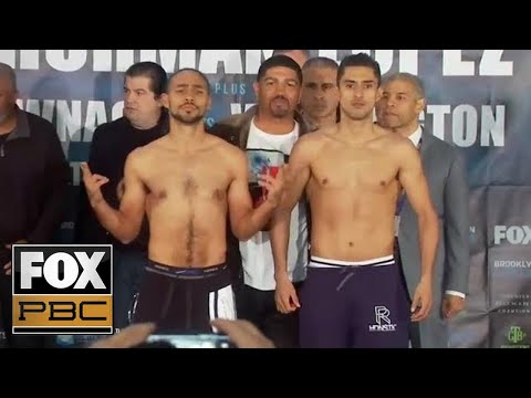 Keith Thurman vs. Josesito Lopez Weigh-In Results