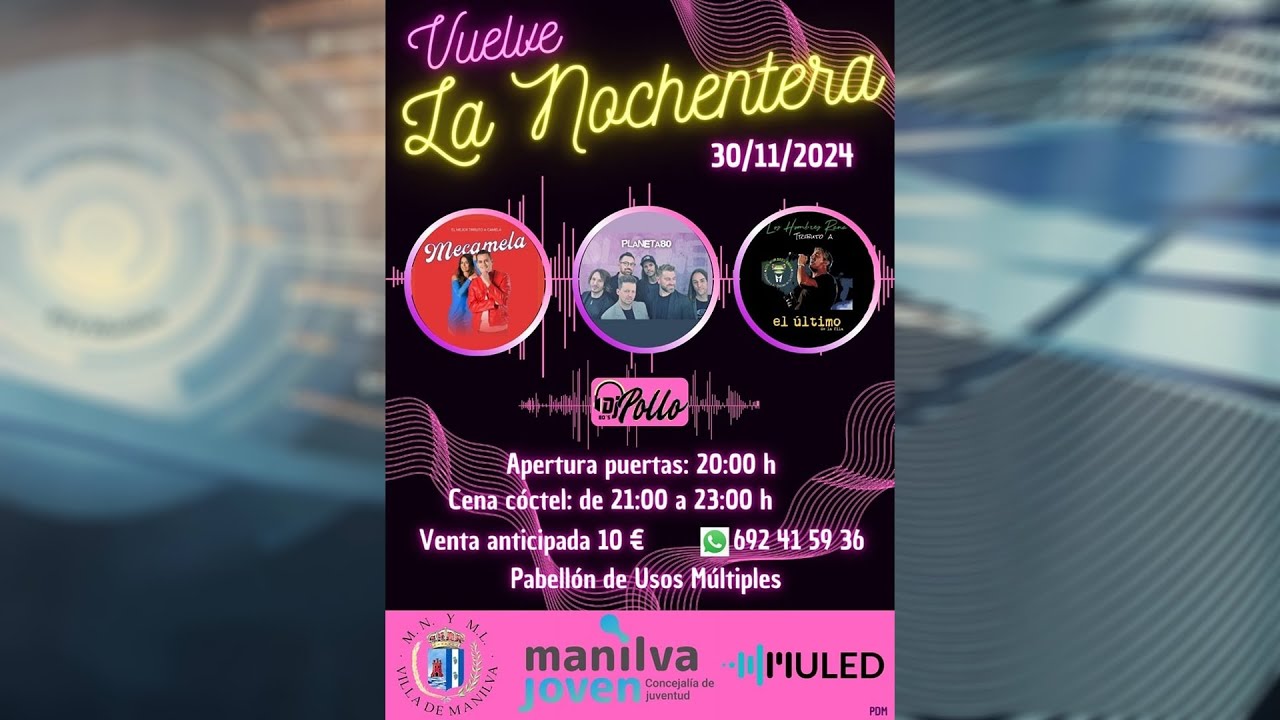 El 30 de noviembre vuelve la Nochentera
