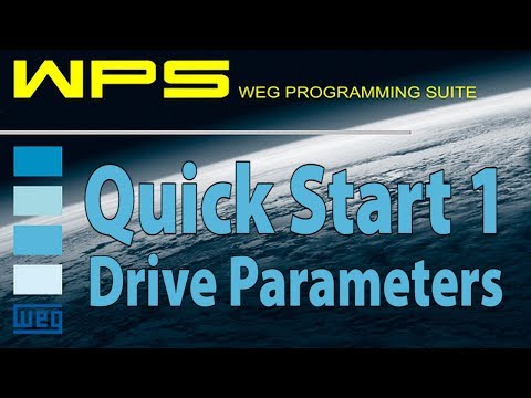 WEG CFW VFD Quick Start 1 WPS Software from AutomationDirect