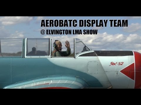 AEROBATIC DISPLAY TEAM: ELVINGTON LMA MODEL SHOW 2014