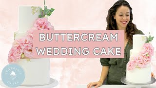How to Stack a Buttercream Wedding Cake! | Georgia