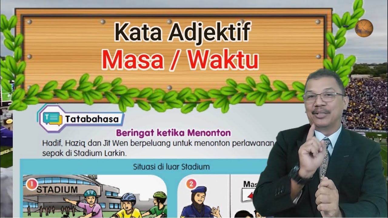 Bahasa Melayu Tahun 4 : Muka surat 56 : Beringat Ketika Menonton