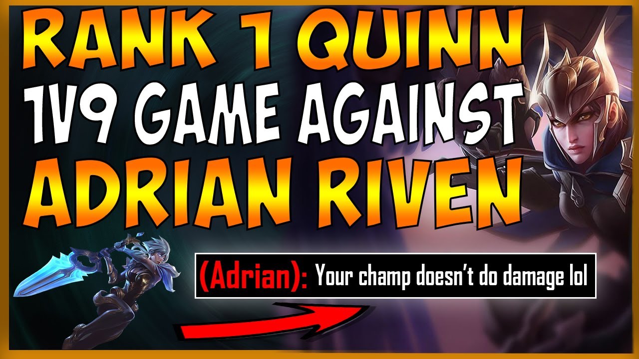 1v9 Against Adrian Riven's Aatrox