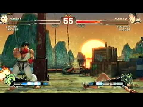 SSF4 - yakult99 (Sakura) vs VladanACT (Ryu) - PS3 Australian Ranked Match