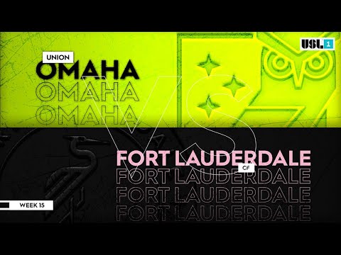 Union Omaha vs. Fort Lauderdale CF: October 24, 2020