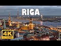 Riga, Latvia 🇱🇻 | 4K Drone Footage