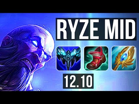 RYZE vs LUCIAN (MID) | 6/1/6, Dominating | NA Diamond | 12.10