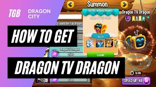 Dragon City How To Get Dragon TV Dragon & Dark Titan Dragon • Dragon TV Gold Chest ☆☆☆