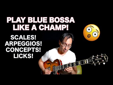 Jazz Guitar Improvisation Beginner Guide to Blue Bossa
