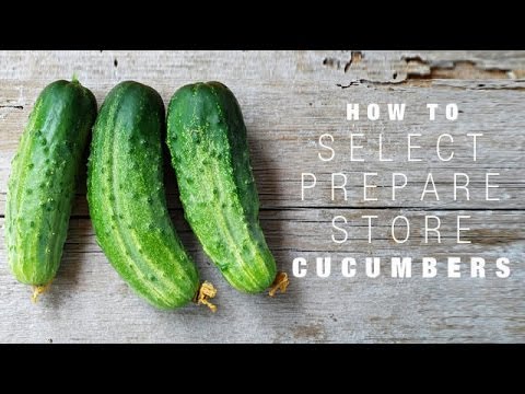 How to select, store & prepare Cucumber