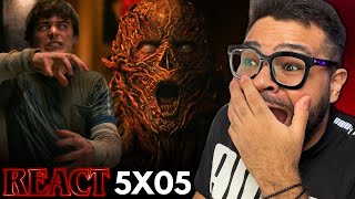 WILL CONTROLOU O VECNA!! STRANGER THINGS 5ª TEMPORADA Episódio 5 REACT