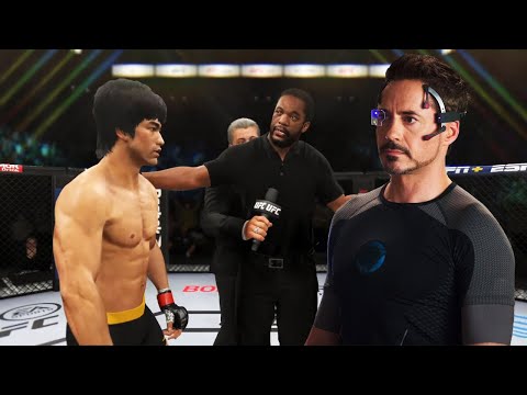 PS5 | Bruce Lee vs. Tony Stark (EA Sports UFC 4)