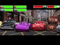 Cars 2 2011 Final Battle With Healthbars Edited By GabrielD2002