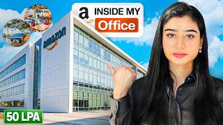 A Day in the Life of a Data Analyst at Amazon | Inside Office Tour | 9 to 5 with Shakra shamim