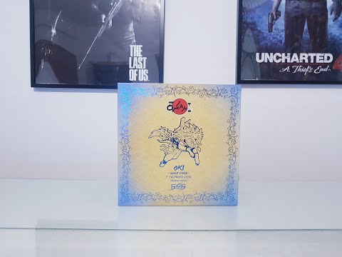 Okami OKI Wolf Form PVC Statue Exclusive Edition unboxing