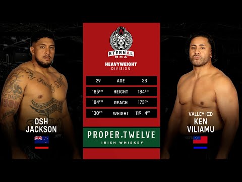 Eternal MMA 90 : Osh Jackson VS Ken Viliamu | FULL FIGHT
