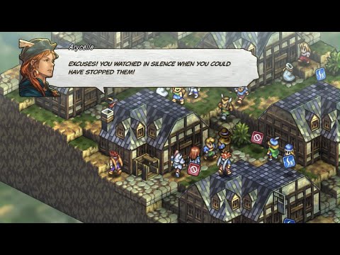 Tactics Ogre: Reborn Arycelle and Donnalto Conversation and Battle