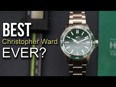 Upgraded Christopher Ward C60 Trident Pro 300 Thinner Brighter Better - Swiss Automatic Dive Watch