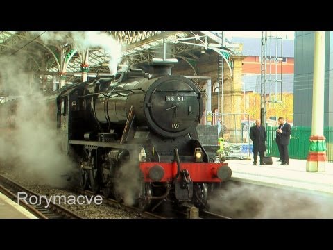 LMS 8F 48151 on the Roses Express 18-04-12