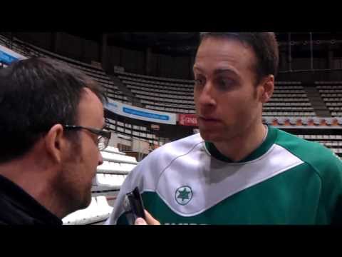 Declaraciones de Ausina (Amics Castelló) tras el partido ante Grupo Eulen Carrefour Ávila