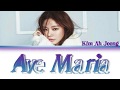 Kim Ah Joong - Ave Maria  200 Pound Beauty ( Color Coded Rom/Eng/Albanian Lyrics )