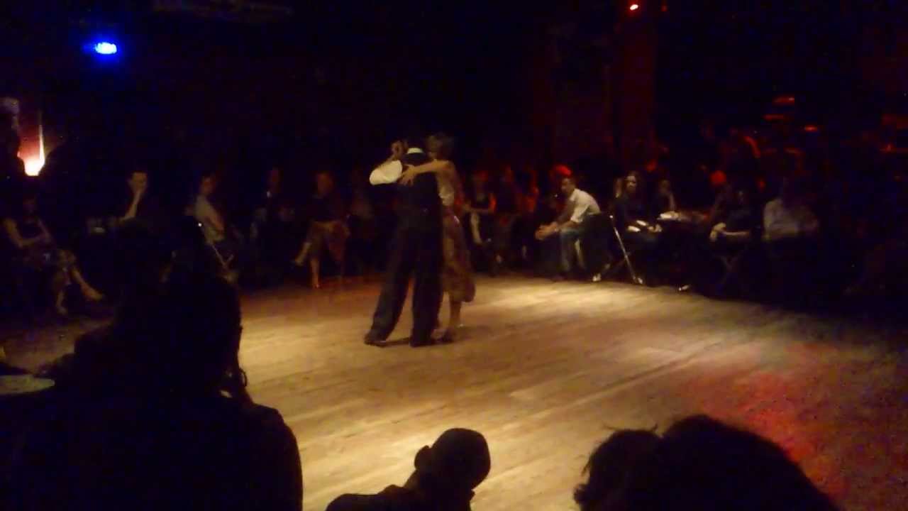 Natalia Fures y José Peluaga en BENDITA MILONGA 2