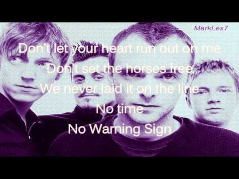 Travis - warning sign (lyrics)