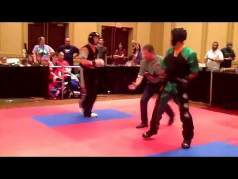 Santiago Aversso Vs UNK - 18 and over 149 lbs and under point sparring
