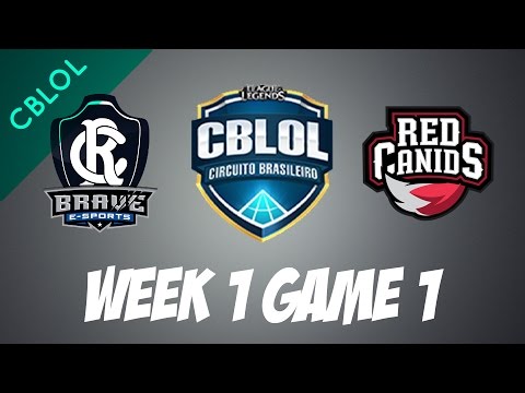 Remo vs Red | Game 1 | HIGHLIGHTS | CBLoL 2017 Spring split