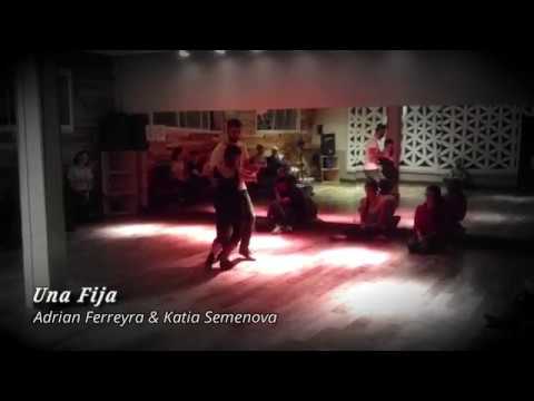  Adrian Ferreyra  and  Katia Semenova  are  dancing  to  the  tango  "  Una Fija  "  by  Carlos di Sarli  in  2018