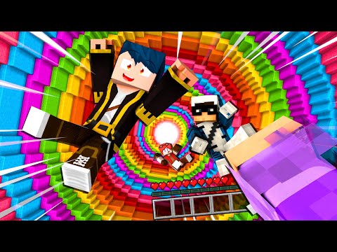 PORTO I MIEI AMICI NEL DROPPER DI MINECRAFT - KENDAL, STEF & PHERE